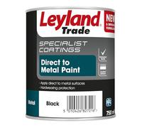 Leyland Trade Direct to Metal Paint - Black - 750ml