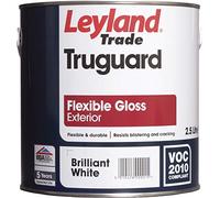 Leyland Trade Flexible Exterior Gloss - Brilliant White 2.5L