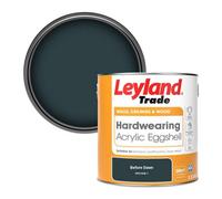 Leyland Trade Hardwearing Acrylic Eggshell Emulsion Paint Before Dawn (Ppg1038-7) 2.5L