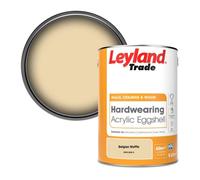 Leyland Trade Hardwearing Acrylic Eggshell Emulsion Paint Belgian Waffle (Ppg1208-3) 5L