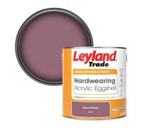 Leyland Trade Hardwearing Acrylic Eggshell Emulsion Paint Berry Heaven (02C37) 2.5L