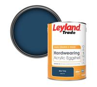 Leyland Trade Hardwearing Acrylic Eggshell Emulsion Paint Blue Tang (Ppg10-32) 5L