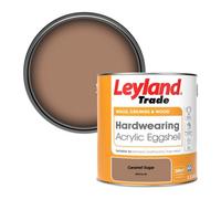 Leyland Trade Hardwearing Acrylic Eggshell Emulsion Paint Caramel Sugar (Ppg16-05) 2.5L
