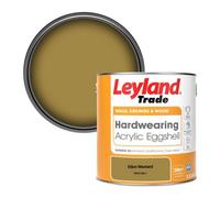 Leyland Trade Hardwearing Acrylic Eggshell Emulsion Paint Dijon Mustard (Ppg1108-7) 2.5L