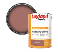 Leyland Trade Hardwearing Acrylic Eggshell Emulsion Paint Earth Rose (Ppg1056-5) 5L