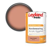 Leyland Trade Hardwearing Acrylic Eggshell Emulsion Paint Flame Of Passion (Ppg1192-5) 5L