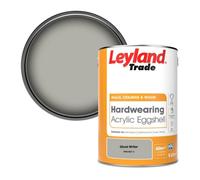 Leyland Trade Hardwearing Acrylic Eggshell Emulsion Paint Ghost Writer (Ppg1007-3) 5L