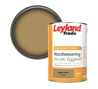 Leyland Trade Hardwearing Acrylic Eggshell Emulsion Paint Golden Granola (Ppg1094-5) 5L