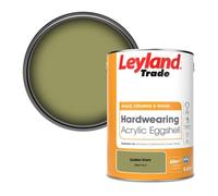 Leyland Trade Hardwearing Acrylic Eggshell Emulsion Paint Golden Grass (Ppg1119-6) 5L