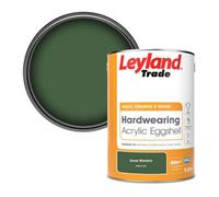 Leyland Trade Hardwearing Acrylic Eggshell Emulsion Paint Great Western (Ppg13-32) 5L