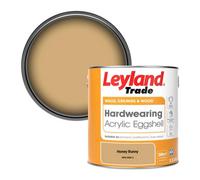 Leyland Trade Hardwearing Acrylic Eggshell Emulsion Paint Honey Bunny (Ppg1090-3) 2.5L