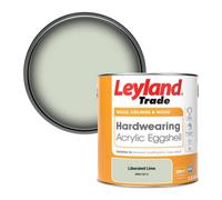 Leyland Trade Hardwearing Acrylic Eggshell Emulsion Paint Liberated Lime (Ppg1127-2) 2.5L