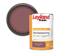 Leyland Trade Hardwearing Acrylic Eggshell Emulsion Paint Make Mine Mauve (Ppg18-22) 5L