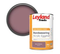 Leyland Trade Hardwearing Acrylic Eggshell Emulsion Paint Mauve Madness (Ppg1049-5) 5L