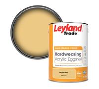 Leyland Trade Hardwearing Acrylic Eggshell Emulsion Paint Maybe Maui (Ppg1210-4) 5L