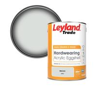 Leyland Trade Hardwearing Acrylic Eggshell Emulsion Paint Mercury (22B15) 5L
