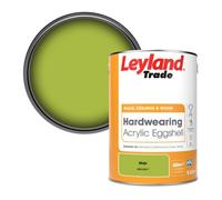 Leyland Trade Hardwearing Acrylic Eggshell Emulsion Paint Mojo (Ppg1220-7) 5L