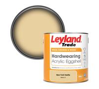Leyland Trade Hardwearing Acrylic Eggshell Emulsion Paint New York Vanilla (Ppg12-17) 2.5L