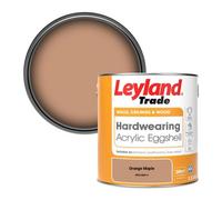 Leyland Trade Hardwearing Acrylic Eggshell Emulsion Paint Orange Maple (Ppg1069-4) 2.5L