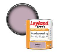 Leyland Trade Hardwearing Acrylic Eggshell Emulsion Paint Pink Potion (Ppg1045-4) 2.5L