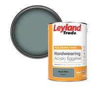 Leyland Trade Hardwearing Acrylic Eggshell Emulsion Paint Play The Blues (Ppg1145-5) 5L