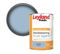 Leyland Trade Hardwearing Acrylic Eggshell Emulsion Paint Polar Wind (Ppg1160-3) 5L