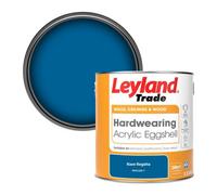 Leyland Trade Hardwearing Acrylic Eggshell Emulsion Paint Rave Regatta (Ppg1239-7) 2.5L