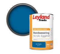 Leyland Trade Hardwearing Acrylic Eggshell Emulsion Paint Rave Regatta (Ppg1239-7) 5L