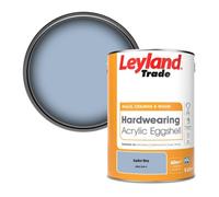 Leyland Trade Hardwearing Acrylic Eggshell Emulsion Paint Sailor Boy (Ppg1164-4) 5L
