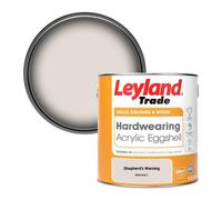 Leyland Trade Hardwearing Acrylic Eggshell Emulsion Paint Shepherd's Warning (Ppg1016-1) 2.5L