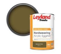 Leyland Trade Hardwearing Acrylic Eggshell Emulsion Paint Sphagnum Moss (Ppg1111-7) 5L