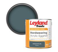 Leyland Trade Hardwearing Acrylic Eggshell Emulsion Paint Underground Lake (Ppg1035-6) 2.5L