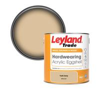 Leyland Trade Hardwearing Acrylic Eggshell Emulsion Paint York Ivory (Ppg15-07) 2.5L