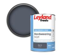 Leyland Trade Hardwearing Matt Emulsion Paint Alley Cat (Ppg1043-6) 5L