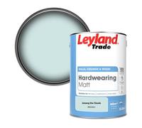 Leyland Trade Hardwearing Matt Emulsion Paint Among The Clouds (Ppg1234-2) 5L
