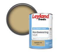 Leyland Trade Hardwearing Matt Emulsion Paint Appalachian Trail (Ppg12-22) 5L