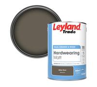 Leyland Trade Hardwearing Matt Emulsion Paint Bitter Bean (Ppg1022-6) 5L
