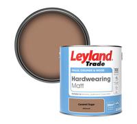 Leyland Trade Hardwearing Matt Emulsion Paint Caramel Sugar (Ppg16-05) 2.5L