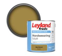 Leyland Trade Hardwearing Matt Emulsion Paint Dijon Mustard (Ppg1108-7) 2.5L