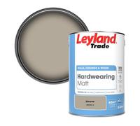 Leyland Trade Hardwearing Matt Emulsion Paint Discover (Ppg1021-3) 5L