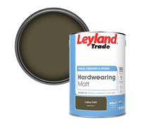 Leyland Trade Hardwearing Matt Emulsion Paint Fallow Field (Ppg1102-7) 5L