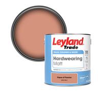 Leyland Trade Hardwearing Matt Emulsion Paint Flame Of Passion (Ppg1192-5) 2.5L