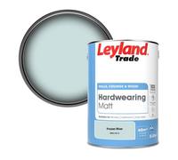 Leyland Trade Hardwearing Matt Emulsion Paint Frozen River (Ppg1147-2) 5L