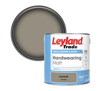 Leyland Trade Hardwearing Matt Emulsion Paint Gray By Me (Ppg1008-4) 2.5L