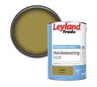 Leyland Trade Hardwearing Matt Emulsion Paint Gremlin (Ppg1110-5) 5L