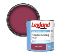 Leyland Trade Hardwearing Matt Emulsion Paint Heart's Desire (Ppg1183-7) 2.5L