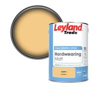 Leyland Trade Hardwearing Matt Emulsion Paint Joyous (Ppg1205-5) 5L