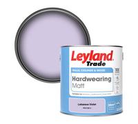 Leyland Trade Hardwearing Matt Emulsion Paint Lebanese Violet (Ppg1250-3) 2.5L