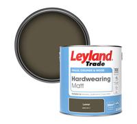 Leyland Trade Hardwearing Matt Emulsion Paint Lemur (Ppg1101-7) 2.5L