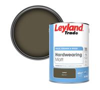 Leyland Trade Hardwearing Matt Emulsion Paint Lemur (Ppg1101-7) 5L
